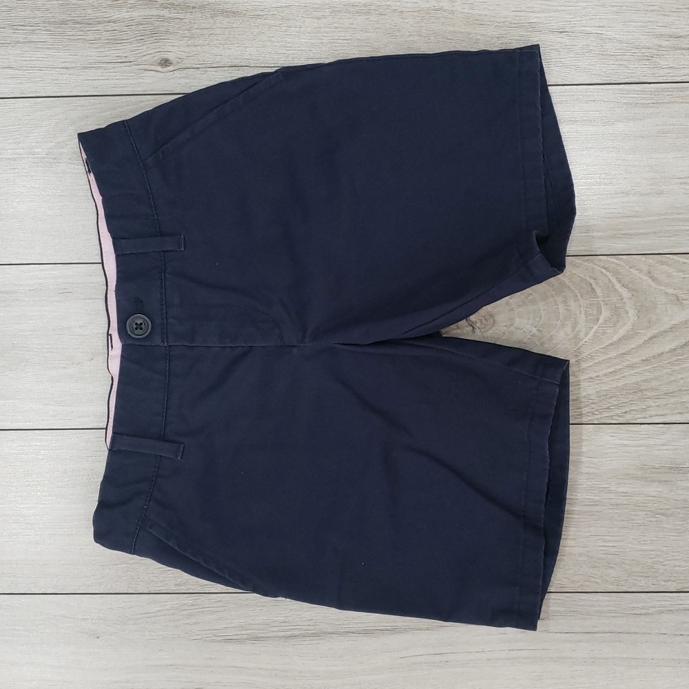 3/$15 Gap cotton navy uniform shorts
